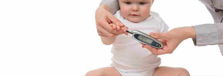 تشخيص نقص السكر في الدم عند الاطفال