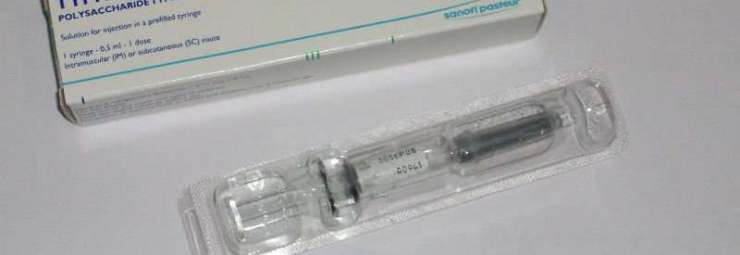 تطعيم التيفوئيد و لقاح الحمى التيفية