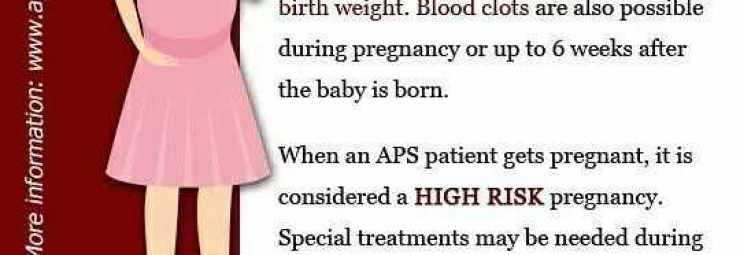 متلازمة الفوسفولبيد و الحمل