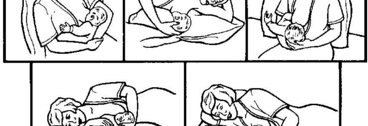 كيفية إرضاع الطفل حديث الولادة