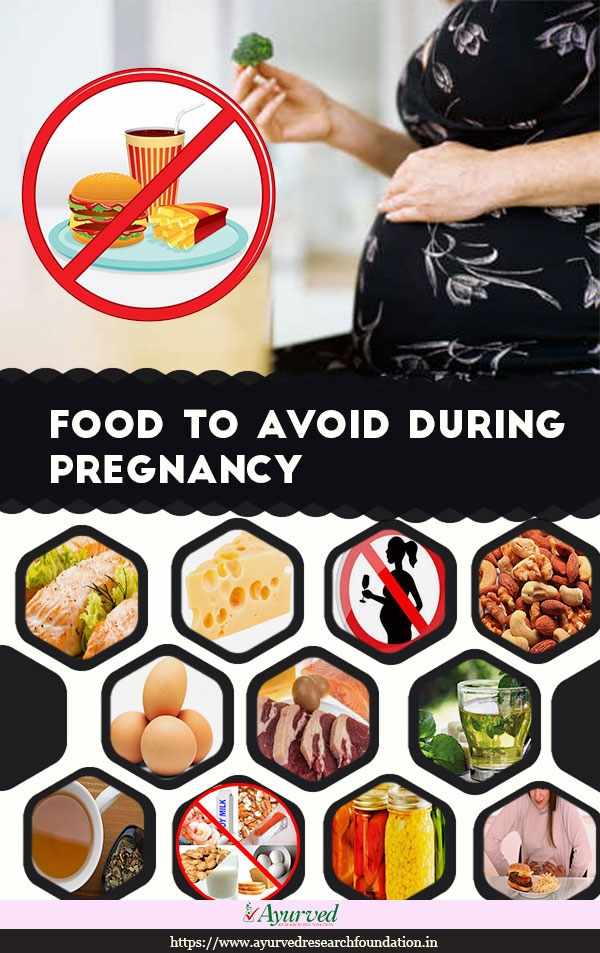 الطعام الممنوع للحامل