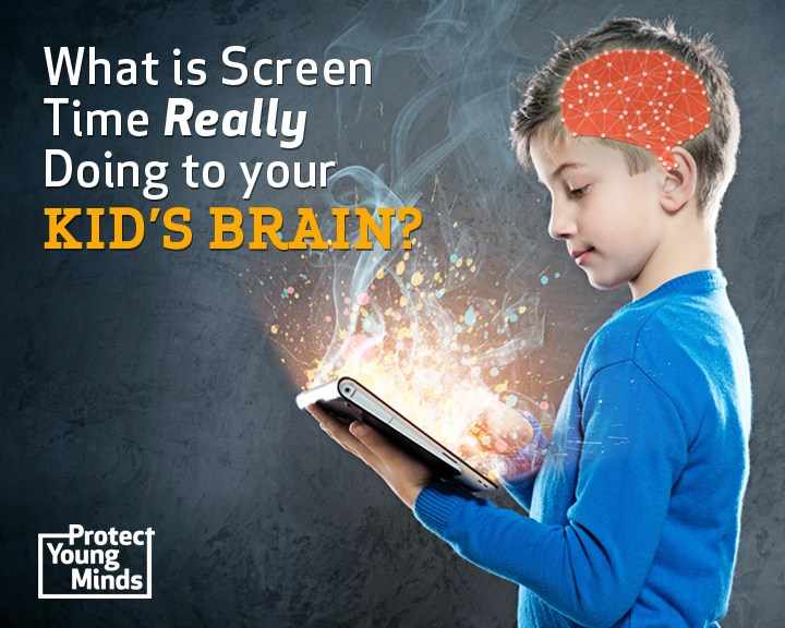 تأثير التكنولوجيا على دماغ الطفل