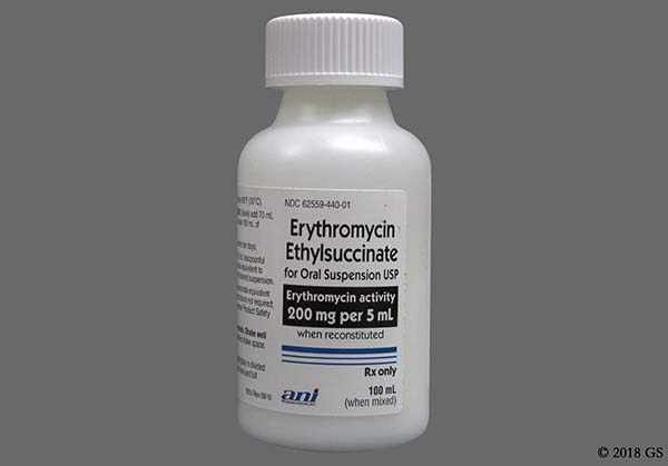 جرعة اريثرومايسين شراب للاطفال