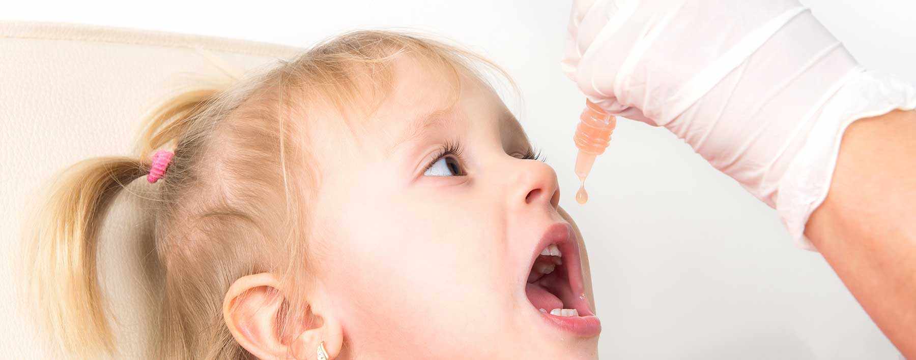 شلل الأطفال أو التهاب سنجابية النخاع الحاد