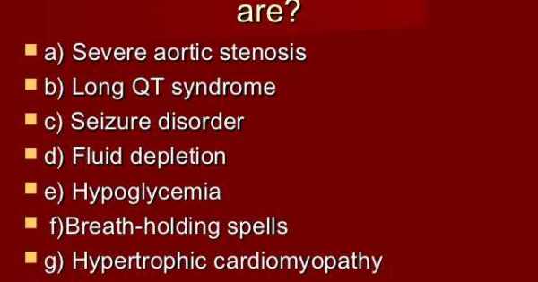 أسباب الإغماء وفقدان الوعي عند الأطفال