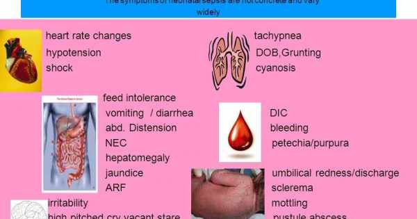 اعراض تسمم الدم بالقولونيات عند الاطفال حديثي الولادة