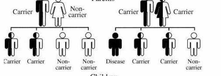 الاضطرابات الصبغية الجسدية المتنحية