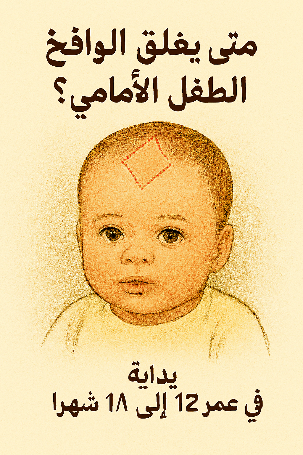 انغلاق نافوخ الطفل
