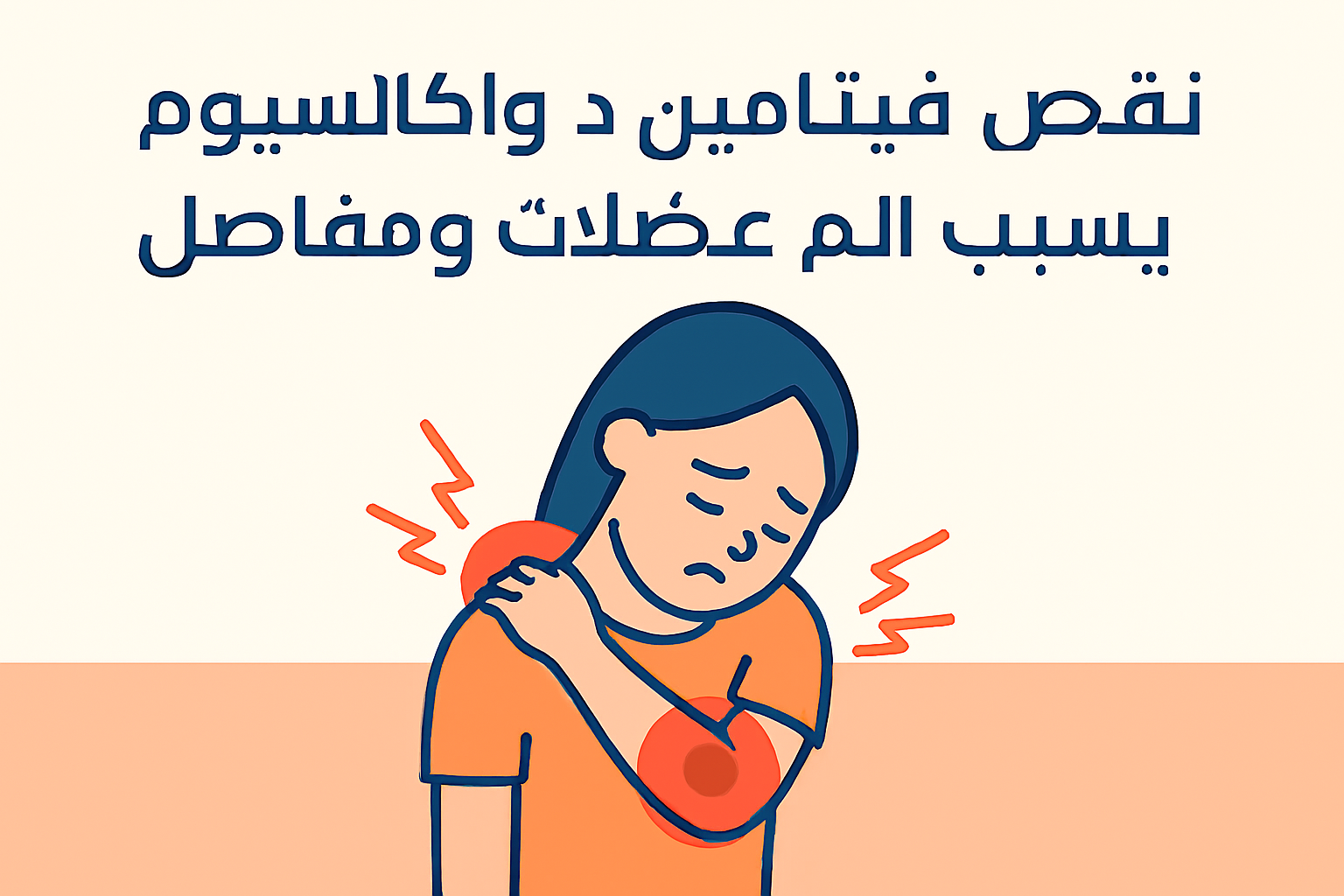 الم العضلات بسبب نقص فيتامين د